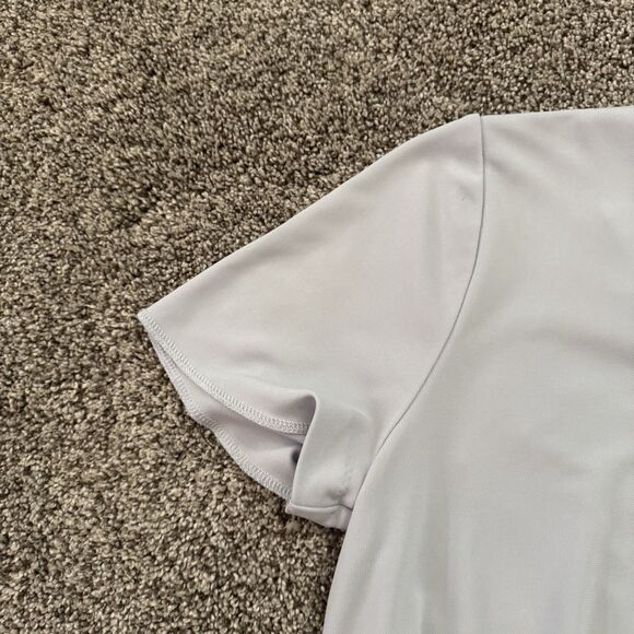 Ann Taylor Light Blue Shoulder Zipper Blouse Top Shirt Size Medium *See Listing* - Picture 9 of 12